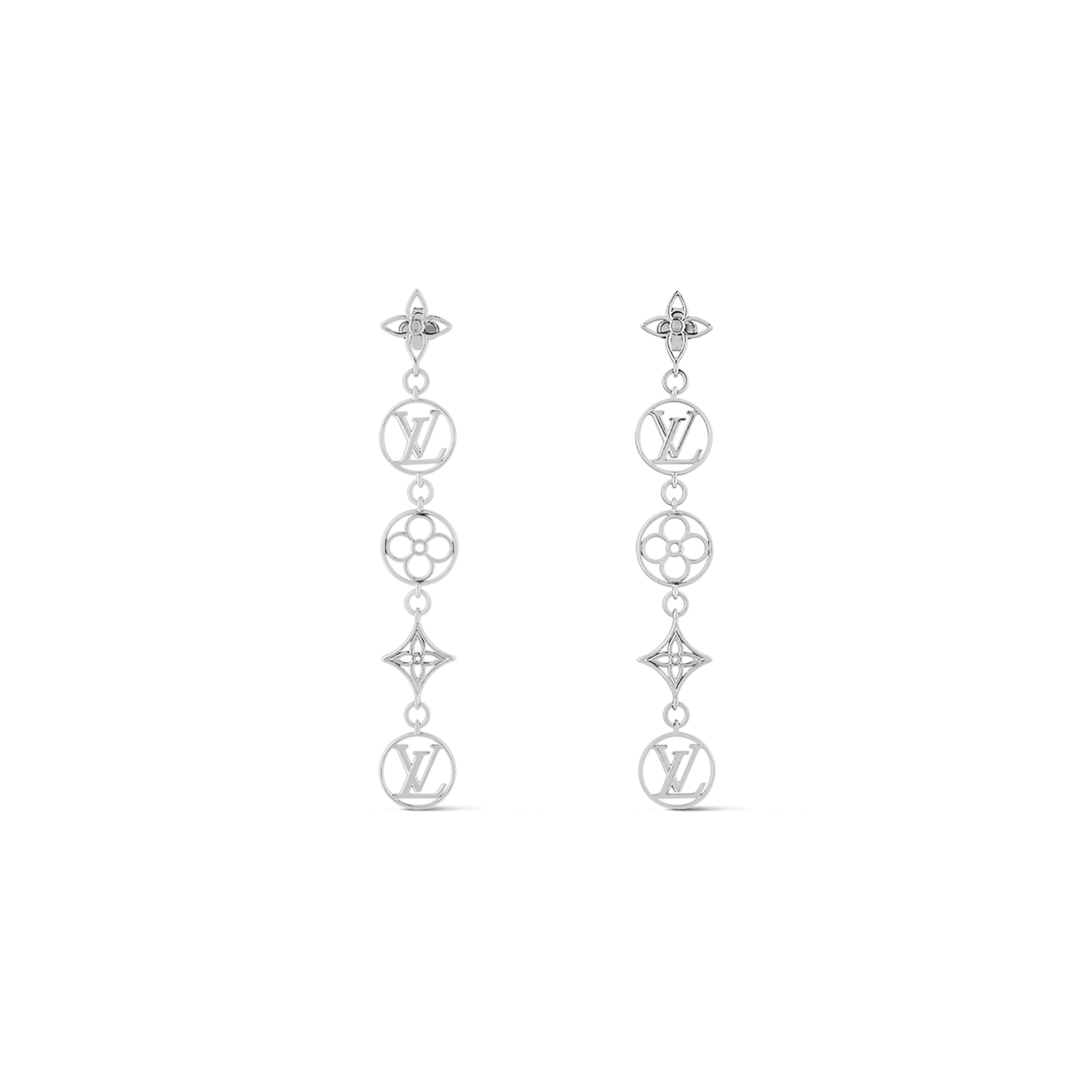 l**is V*t*n lv lace earrings m01073